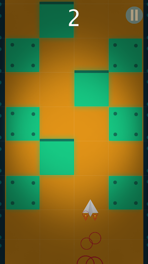 Paper Flying Space Rush Screenshot 3