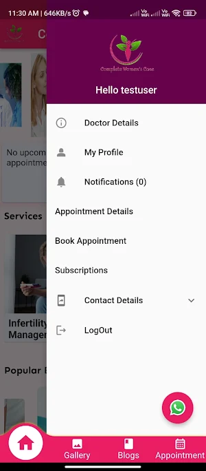 Complete Women's Care Screenshot 1