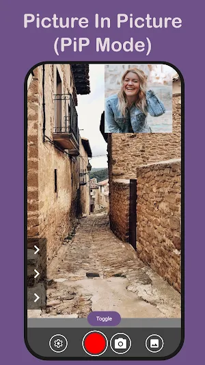 Dual Cam: Front and Back Video Screenshot 1