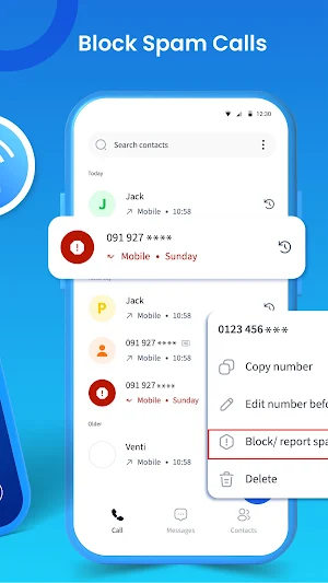 Caller ID: Spam Call Blocker Screenshot 1