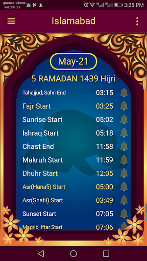 Pakistan Prayer Time Screenshot 0