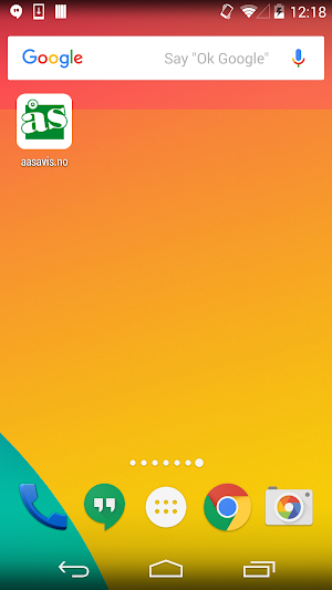aasavis.no Screenshot 1