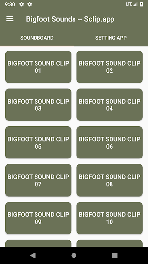 Bigfoot Sound Collections ~ Sclip.app Screenshot 0