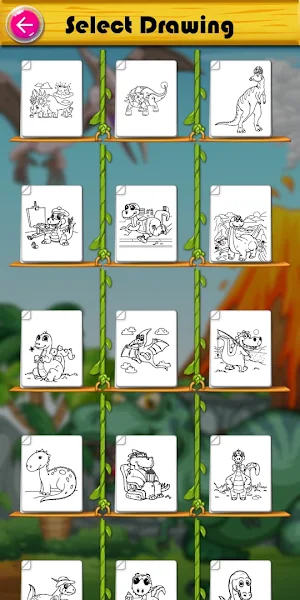 Coloring Dinosaur Kids Screenshot 1