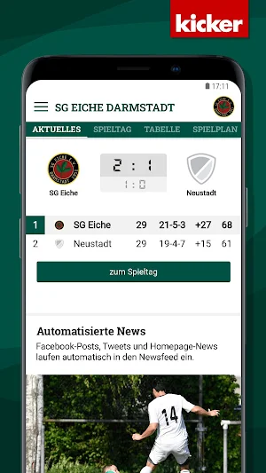 SG Eiche Darmstadt Screenshot 2