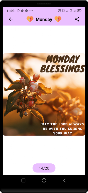 Daily Wishes and Blessing Screenshot 2