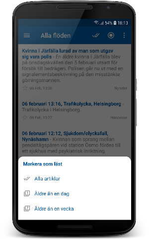 Polisens RSS Screenshot 3