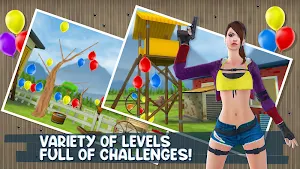 Air Balloon Shooting Game 2019: Sniper Gun Shooter Screenshot 2