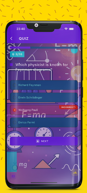 PhysQuiz Screenshot 3
