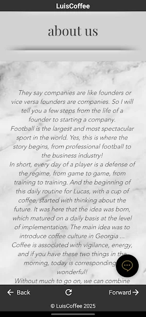 LuisCoffee Screenshot 3