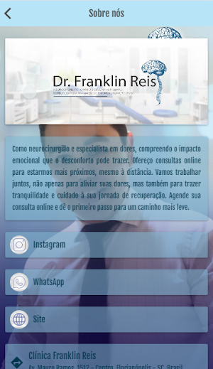Clínica Dr. Franklin Reis Screenshot 2