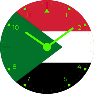 Sudan Analog Watch Face Screenshot 0