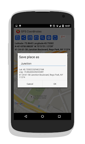 GPS Coordinates Screenshot 3