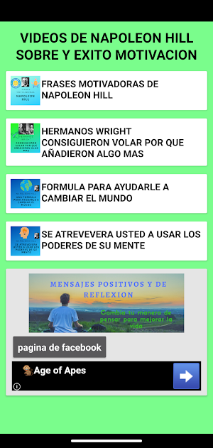 Frases de exito y motivacion de Napoleon Hill Screenshot 3