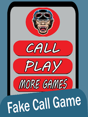 Fake Call Scary Monkey Games Screenshot 0