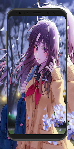 Anime Girl Wallpaper HD Screenshot 0