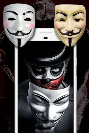 Anonymous Mask Photo Editor Free Screenshot 2