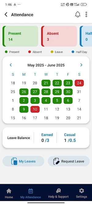 Ditinus HRM Screenshot 2