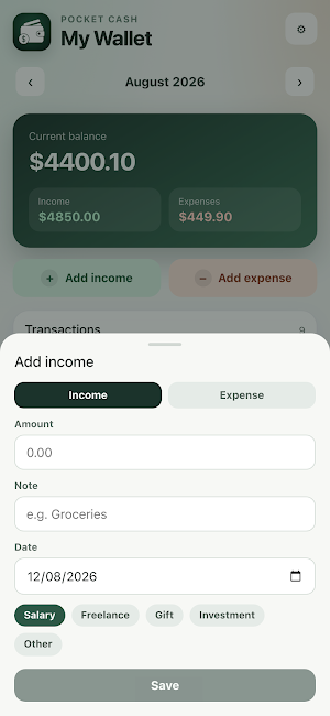 Pocket Cash Screenshot 3