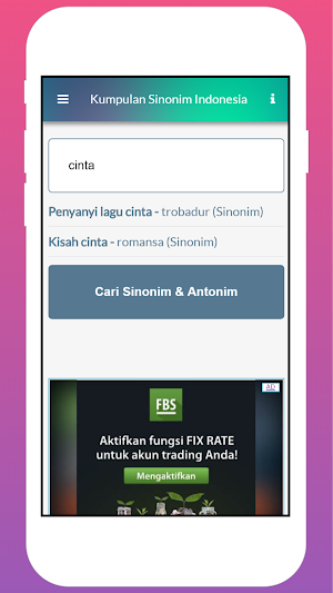Kumpulan Sinonim Indonesia Screenshot 0
