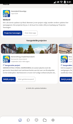 Heemskerk BouwApp Screenshot 2