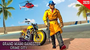 Grand Miami Gangster Crime City Simulator Screenshot 0