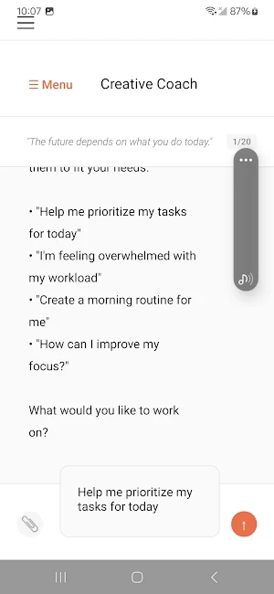 Simon Says AI Coach Screenshot 3