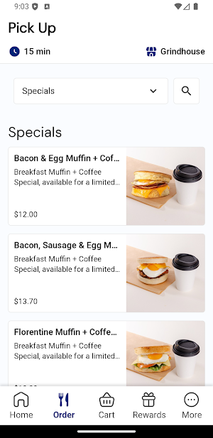 City Campus Food Screenshot 2