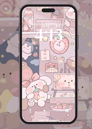 Cute Kawaii Wallpaper HD Screenshot 0