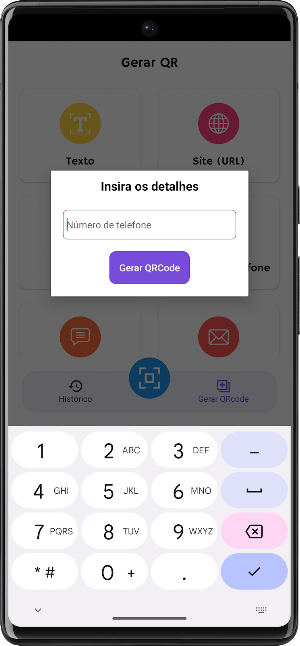 QRcode Reader and Creator BR Screenshot 3