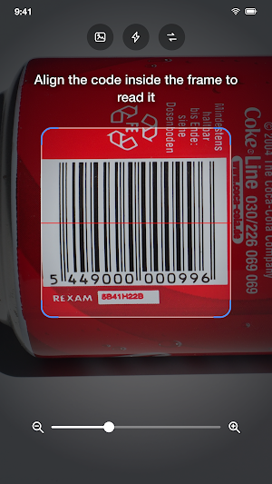 QR & Barcode Scanner Screenshot 0