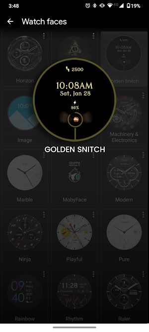 Harry Potter Golden Snitch Screenshot 0