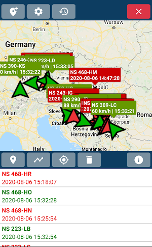 GPS Monitor Screenshot 1