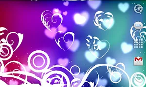 KF Hearts Live Wallpaper Screenshot 2
