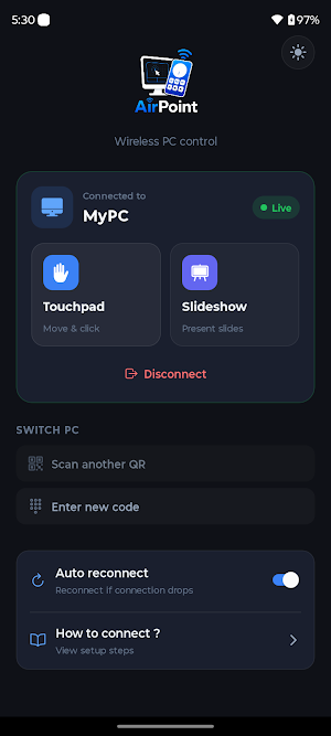 AirPoint - Control Your PC Screenshot 3