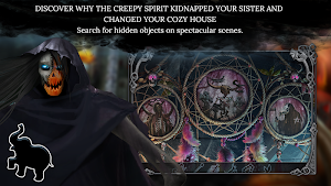 Halloween Stories: Black Book - Hidden Objects Screenshot 1