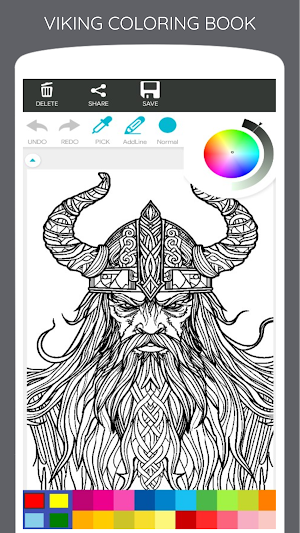 Viking Coloring Book Screenshot 0