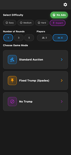 Batak Offline - Card Game Screenshot 0