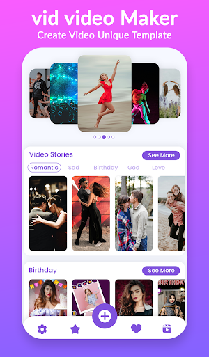 Vid.ly : AI Video Status Maker Screenshot 0