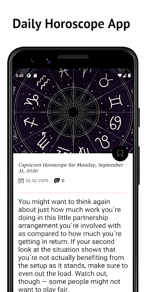 Daily Horoscope App Screenshot 3