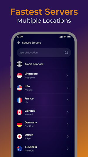 Edge VPN - Fast & Secure Screenshot 1
