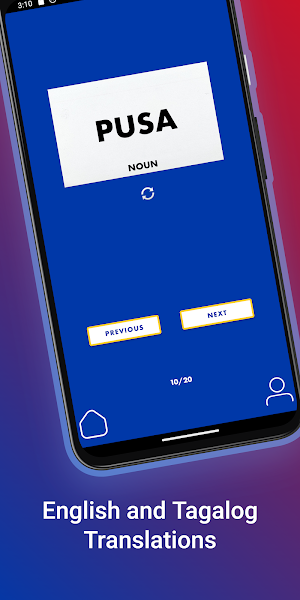Flash Learn: Tagalog Screenshot 2