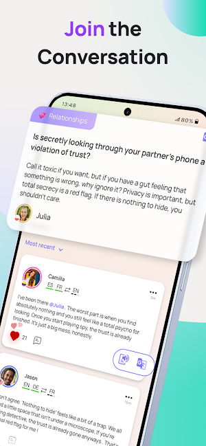 Langulife- Practice Languages Screenshot 1