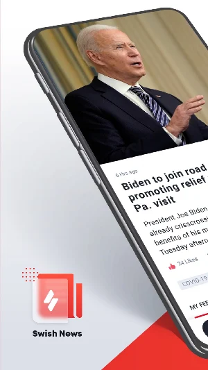 Swish News - Live News Feed & Trending Articles Screenshot 0