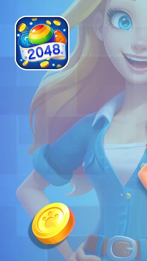 2048 Merge Mania Screenshot 1