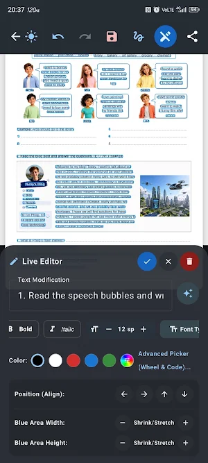PDF Live Editor Screenshot 2
