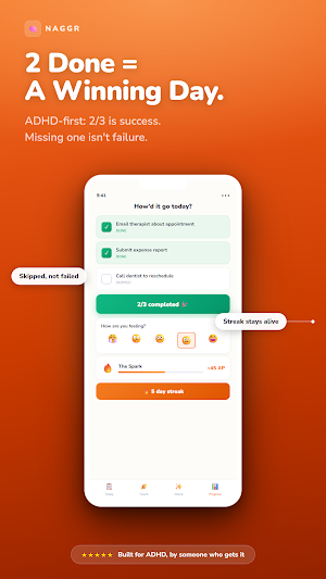 Naggr - ADHD Accountability Screenshot 3