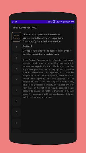 Indian Arms Act 1959 Screenshot 2