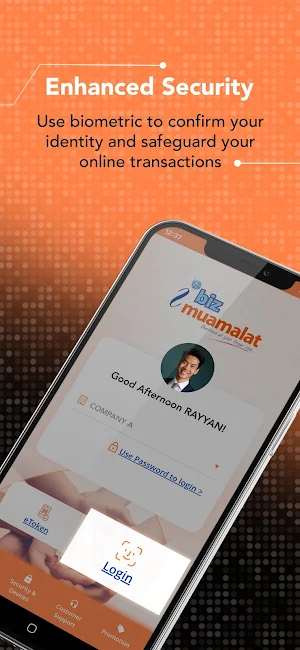 iBiz Muamalat Screenshot 2