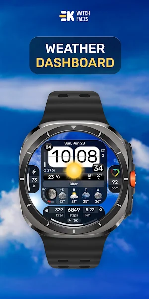 Weather Dashboard - Watch Face Screenshot 0